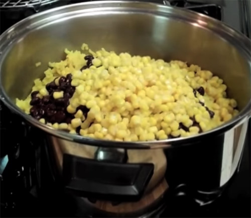 Black Beans Corn and Yellow Rice1 2