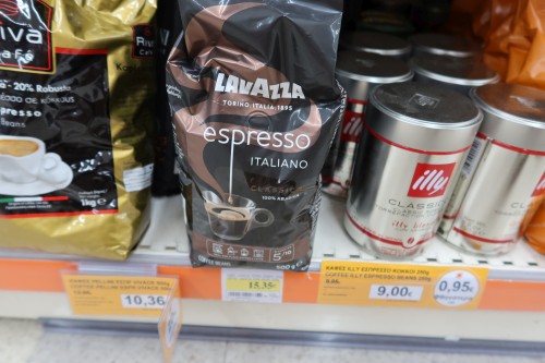 coffee prices at sklavenitis
