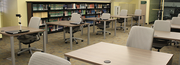 FDR Library research room