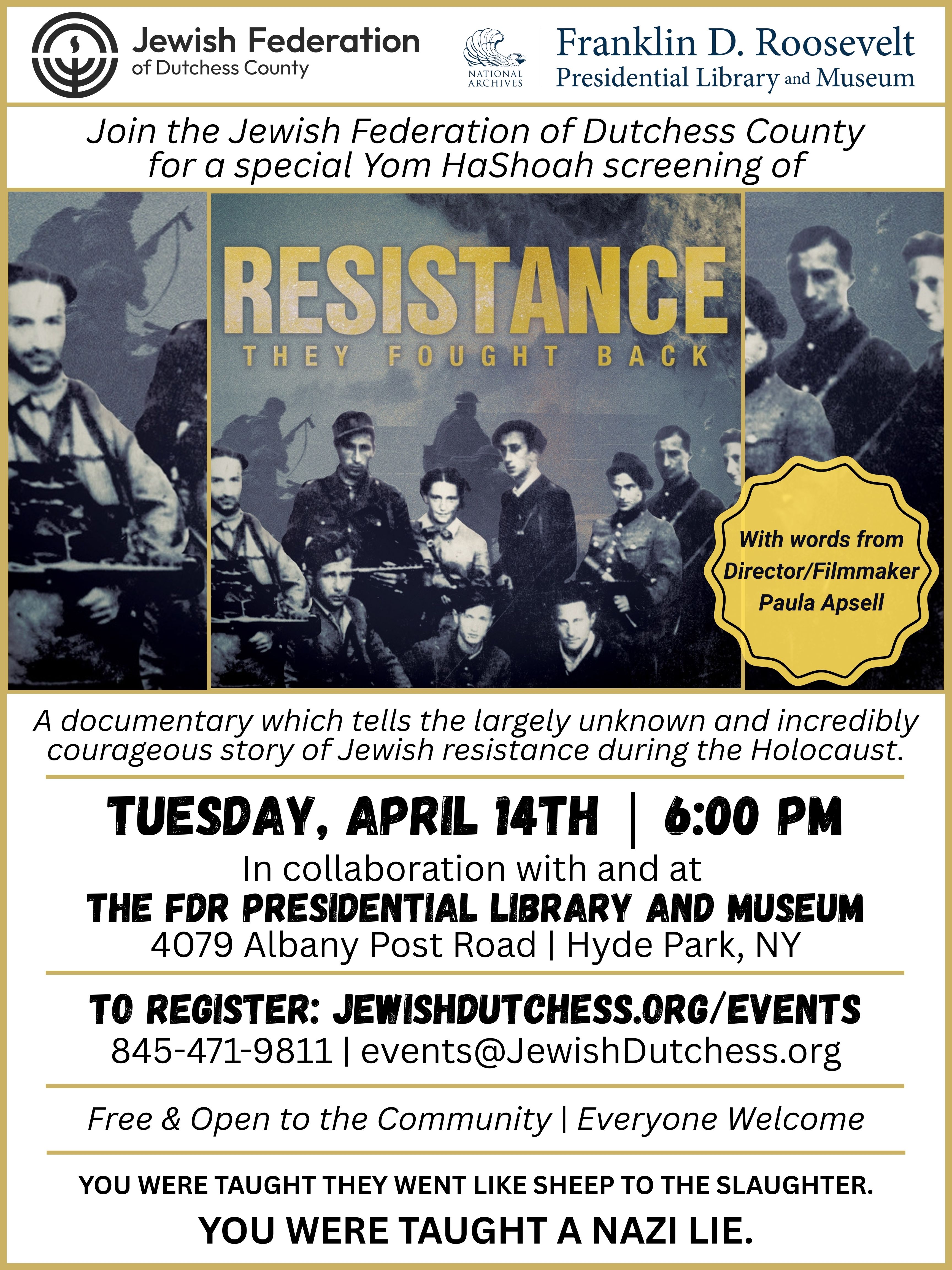 Resistance Poster